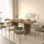 Table de salle à manger moderne et minimaliste