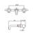 Wall Mounted Optional 2-handle Bathroom Faucet
