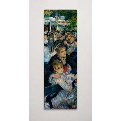 Danse au Moulin de la Galette (1876) - Art mural sur toile haute