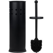 Toilet brush standard, RAL 9005 Jet black (matt)