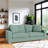 Anastase Upholstered 87'' Sleeper Sofa-49853546-49853542