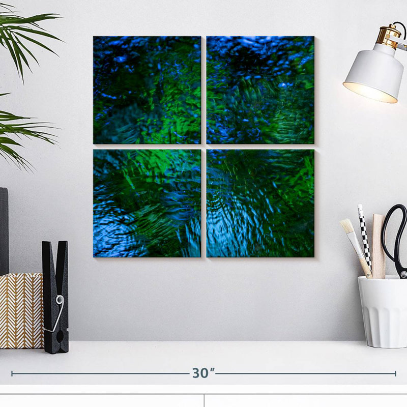 Monets Pool I, 18" H x 18" W