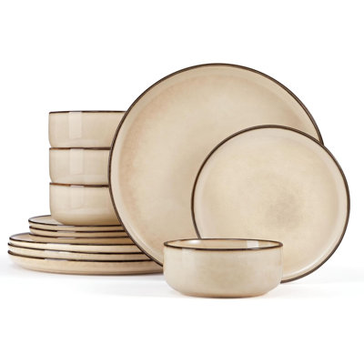 Stoneware Dinnerware - Service for 4