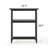 Kodi End Table with Storage, Black