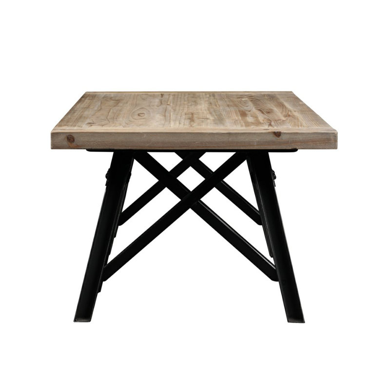 Enlow Solid Wood Top Coffee Table