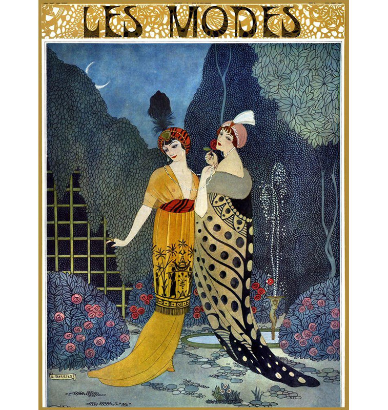 Art sur toile Lark Manor ™, collection de pommes rétro, titre Art Deco, H 36 po x l 28 po