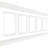 40'' H x 94.5'' W x 0.5'' D Wainscot Panelling