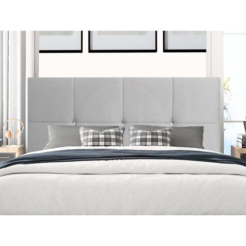 Lechlade Upholstered Headboard, Super King (6'), Yellow