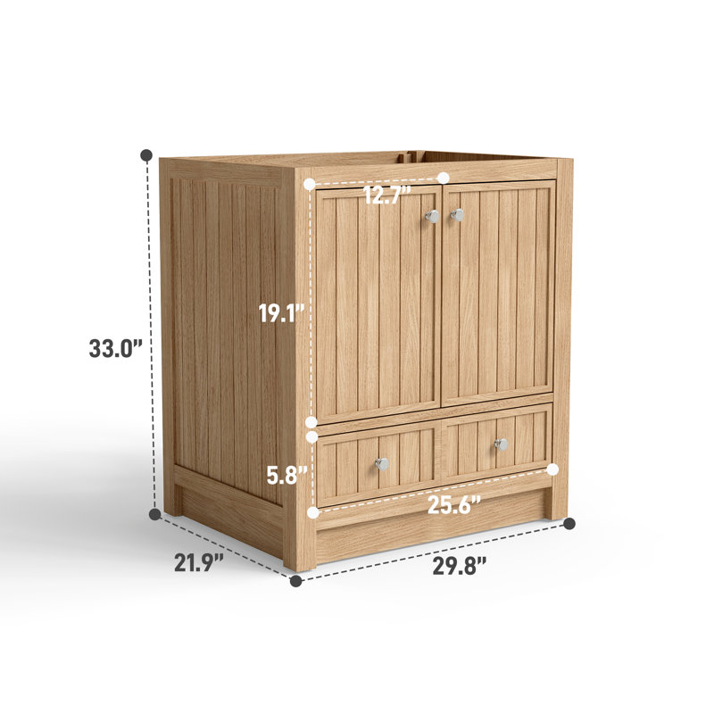 Base de meuble-lavabo 30 po, assemblage requis