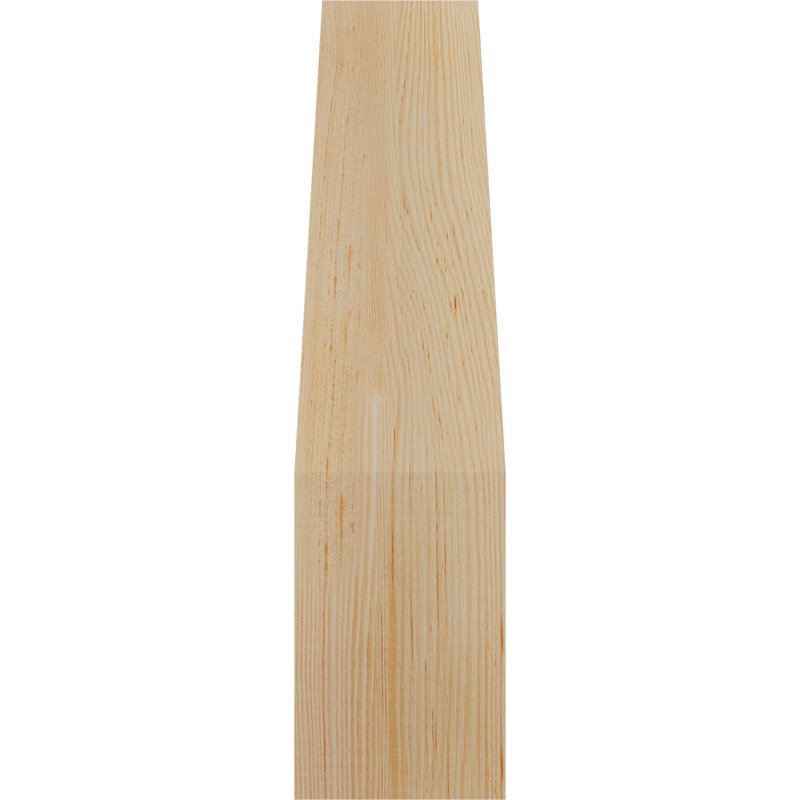 Attelle de genou Westlake, Sapin de Douglas, H 24 po x l 5,5 po x P 12 po, Lisse