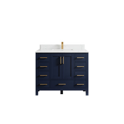 Ensemble de meuble-lavabo simple 42 po Malibu