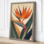 Bird of Paradise Botanical - Wrapped Canvas-798316304-798316305