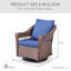 Ensemble de 2 chaises pivotantes Quirama-116787758
