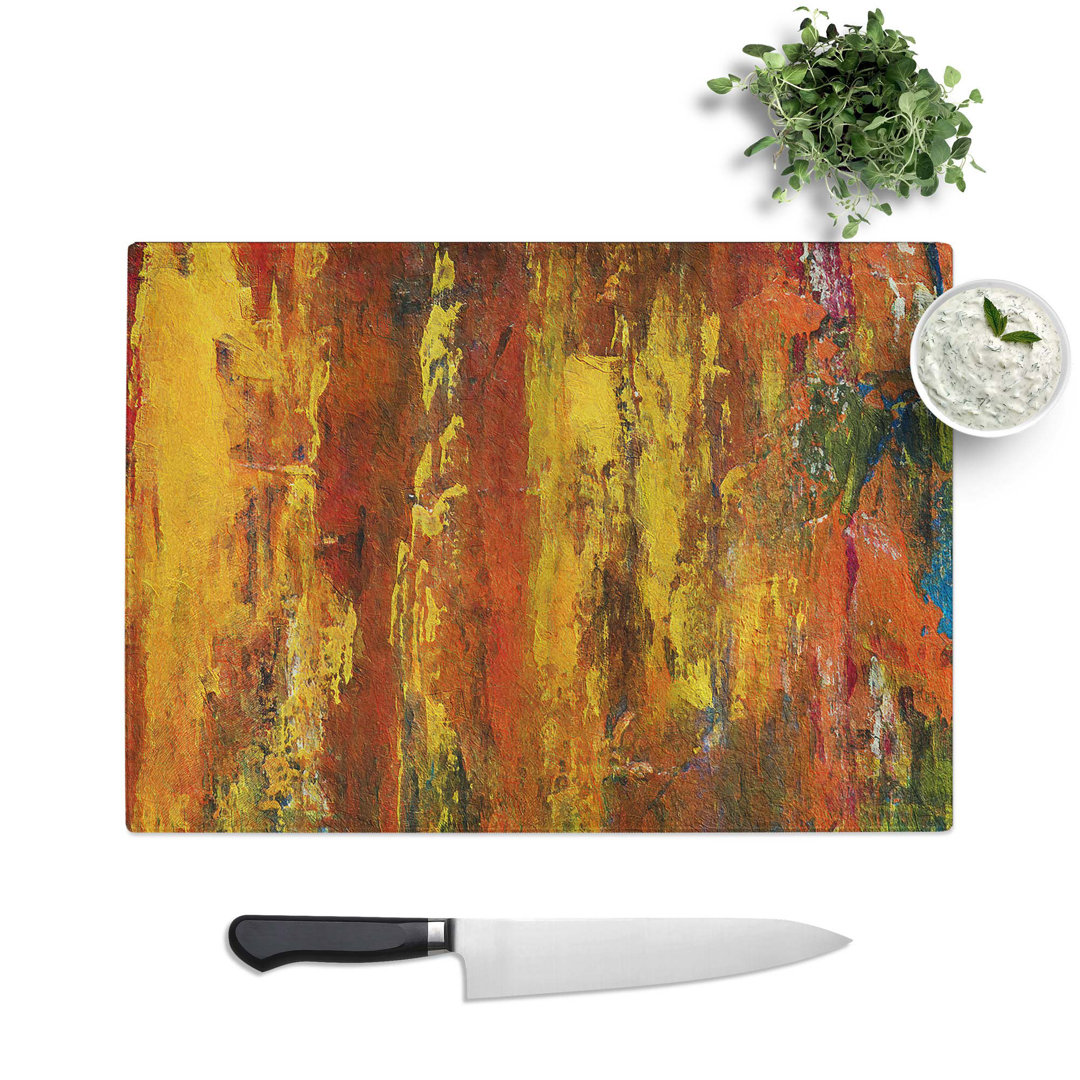 Tempered Glass Art Painting Vol.142 Chopping Board