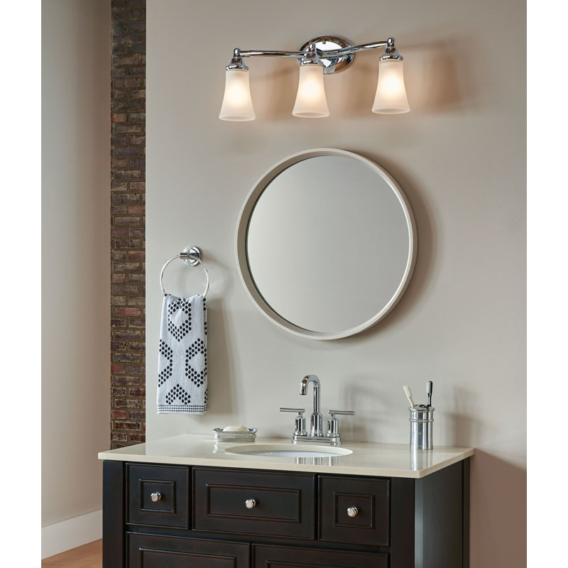 Eva 3-Light Vanity Light, Chrome