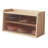  Double Layer Large Bread Box Bread Storage Bin Wood Food Storage Container-852985021