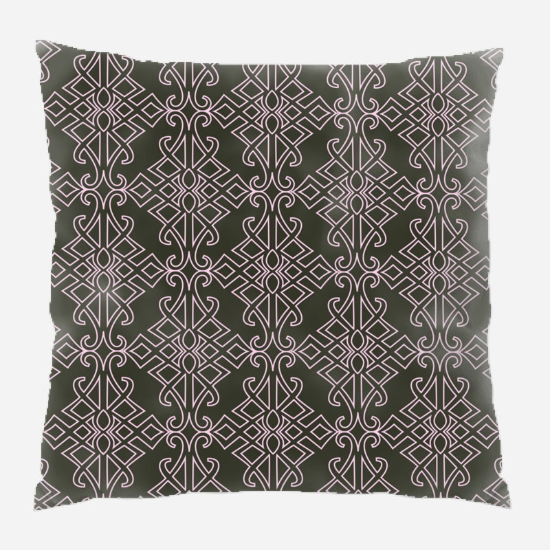 Coussin décoratif à lignes