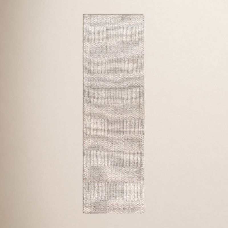 Becker Wool Geometric Indoor Rug, Runner 2'6" x 8'