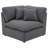 Jaequan 6-piece Upholstered Modular Sectional Sofa Charcoal-106885879