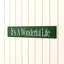 Art textuel sur bois merveilleuse life