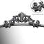 Miroir incliné rétro vintage 36 x 66 pouces - cadre en métal, argent antique pour chambre à coucher, salon, création artistique-1277358402-1277358401