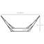 Bruan Hammock Standard Hammock Stand,Hanging Chair Stand