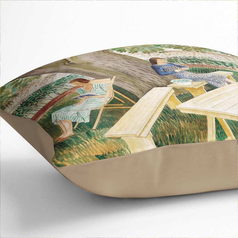 Resting Scatter Cushion Pillow, 55cm H x 55cm W x 20cm D, Stone