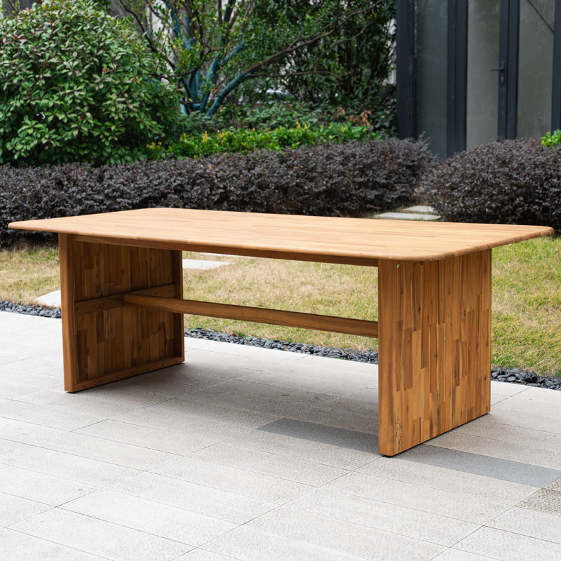 Ensemble repas pour patio avec coussins 6 personnes Bramble Acacia