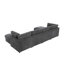Canapé modulaire de coin avec repose-pieds Annai-1178610130