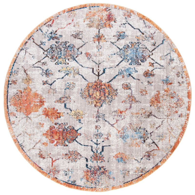 Gardner Performance Oriental Rug, Round 7'