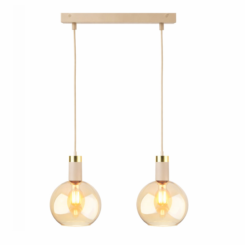 - Light Pendant, 120cm H  x 55cm W  x 20cm D