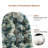  Adirondack Chair Cushion High Back Tufted Outdoor Seat Cushion 48X21x4 Inch Waterproof Patio Furniture Cushion For Rocking Chairs, UV Fade Resistant Garden Cushion,Floral-1639851129