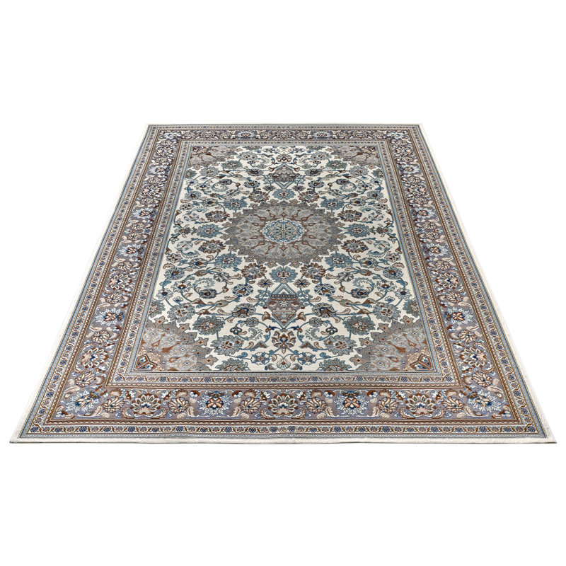 Indoor and outdoor rug Kadi- Flatweave, oriental design, detailed pattern, weatherproof and UV-resistant for the balcony, terrace, garden, living room