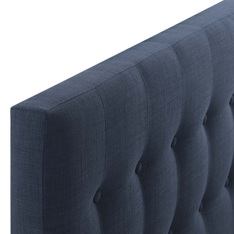 Modway Emily Upholstered Headboard, Twin, Navy