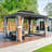 12 Ft. W x 16 Ft. D Aluminum Gazebo, Thickened Columns Gazebo