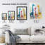 Cute Giraffe Family Watercolour Wall Art Print