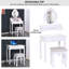 Gilboa Dressing Table with Mirror