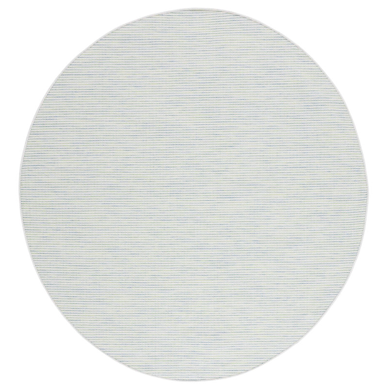 Msr400 Performance Solid Color Indoor/Outdoor Area Rug, Round 6'5"