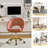 Doreen Velvet Modern Task Chair with Ergonomic Design-978859612