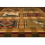 Tapis à bordure jaune Sayre-23261282