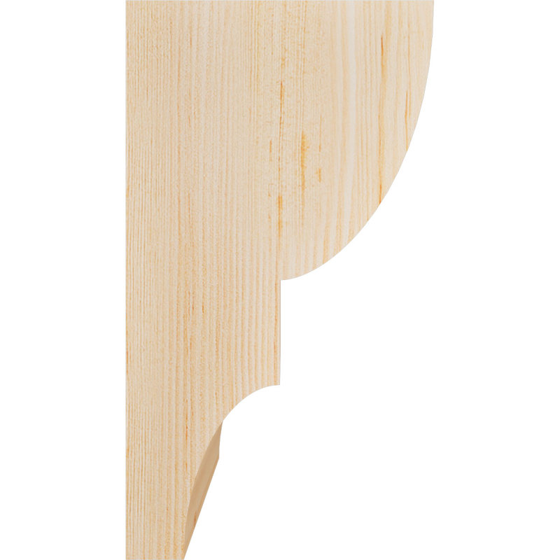 Corbeau Ridgewood, H 10 po x l 5,5 po x P 6 po, Sapin de Douglas, Lisse