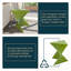 Table d'appoint sculpturale 17 po Leisuremod-126571398-94923791
