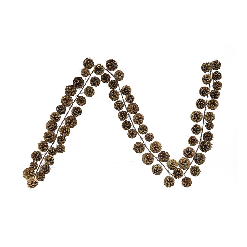 72'' in. Faux Pinecone Garland