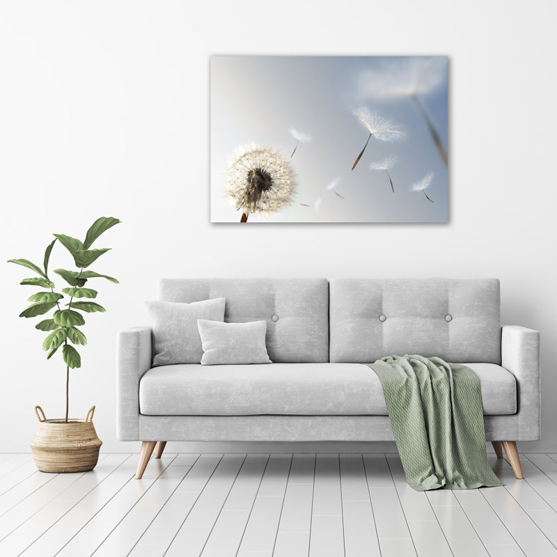 Dandelion - No Frame Print on Glass