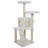 PETMAKER 4FT Cat Tree with Scratch Posts, White