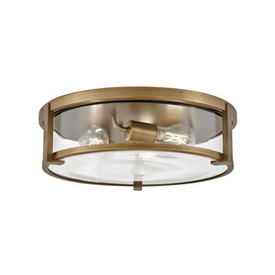 Lowell Three-Light Flush Mount Ceiling Light