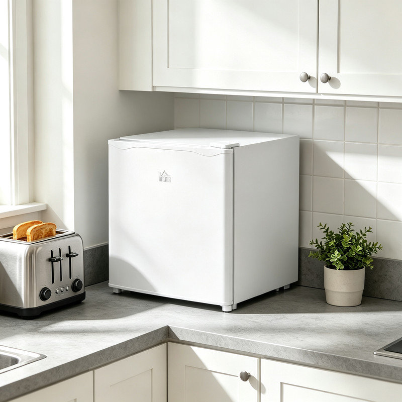 CLIY Mini Fridge, White