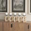 Bougeoir de table en bois 9 po Devi