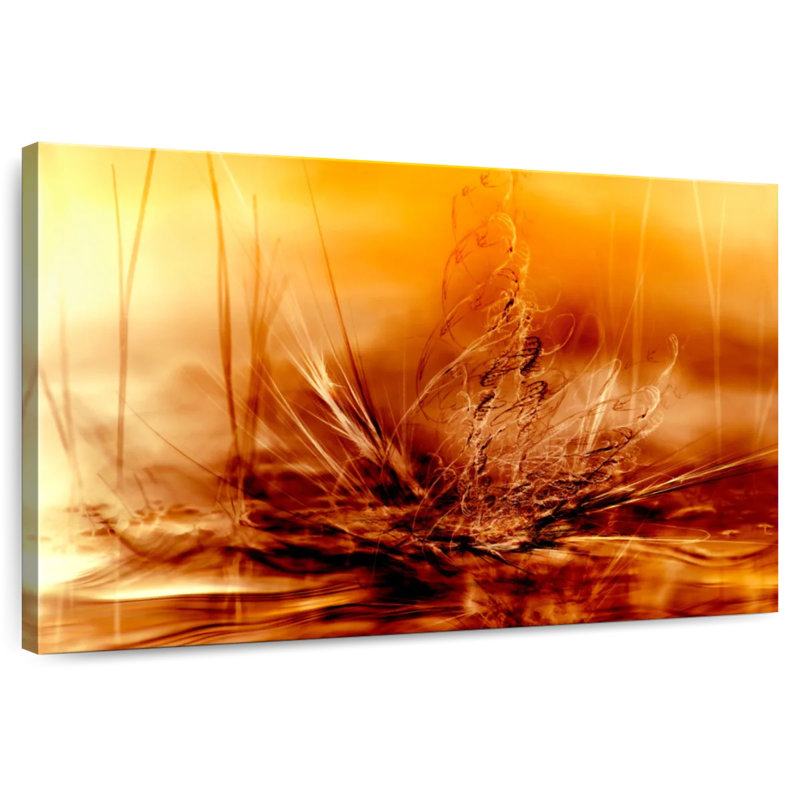 Avery Burning Water I, 30" H x 45" W