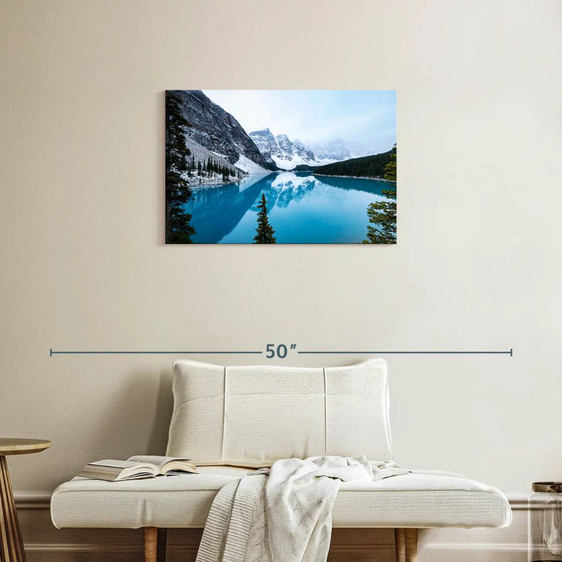 Alvord Moraine blanc hiver, H 20 po x l 30 po